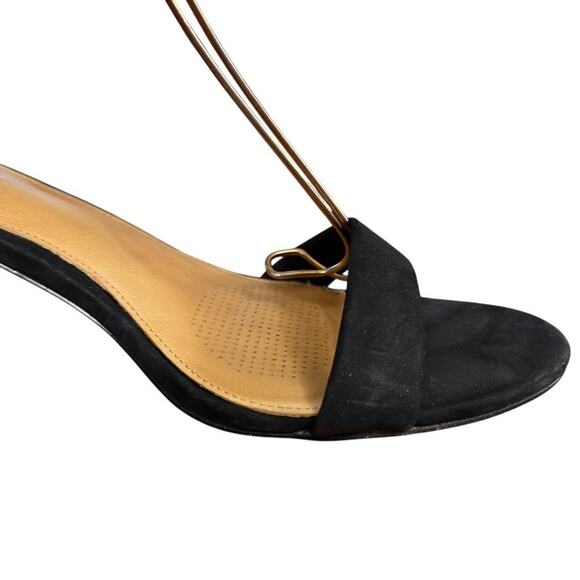 Corso Como Ankle Strap Chunky Block Heels Open Toe Leather Shoes Womens sz 11 - Picture 3 of 16